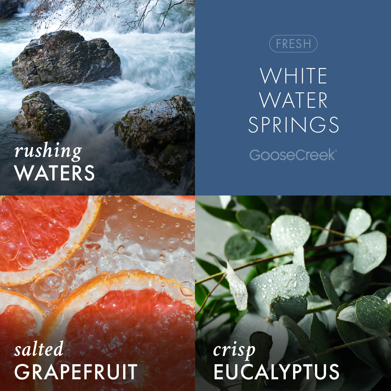 White Water Springs Wax Melt